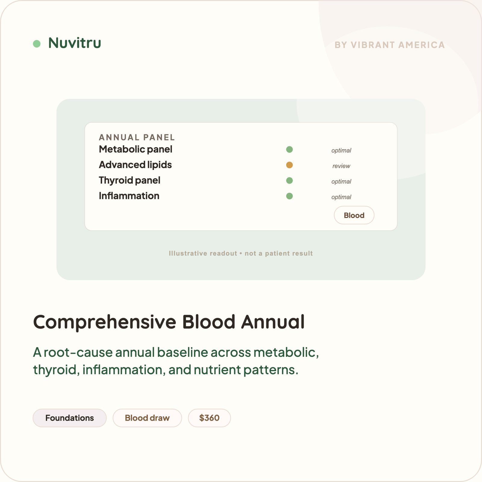 Comprehensive Blood Panel