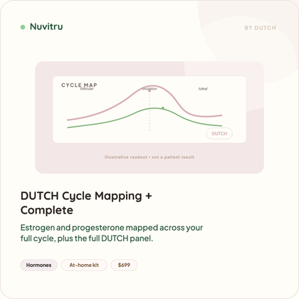DUTCH Cycle Mapping + Complete