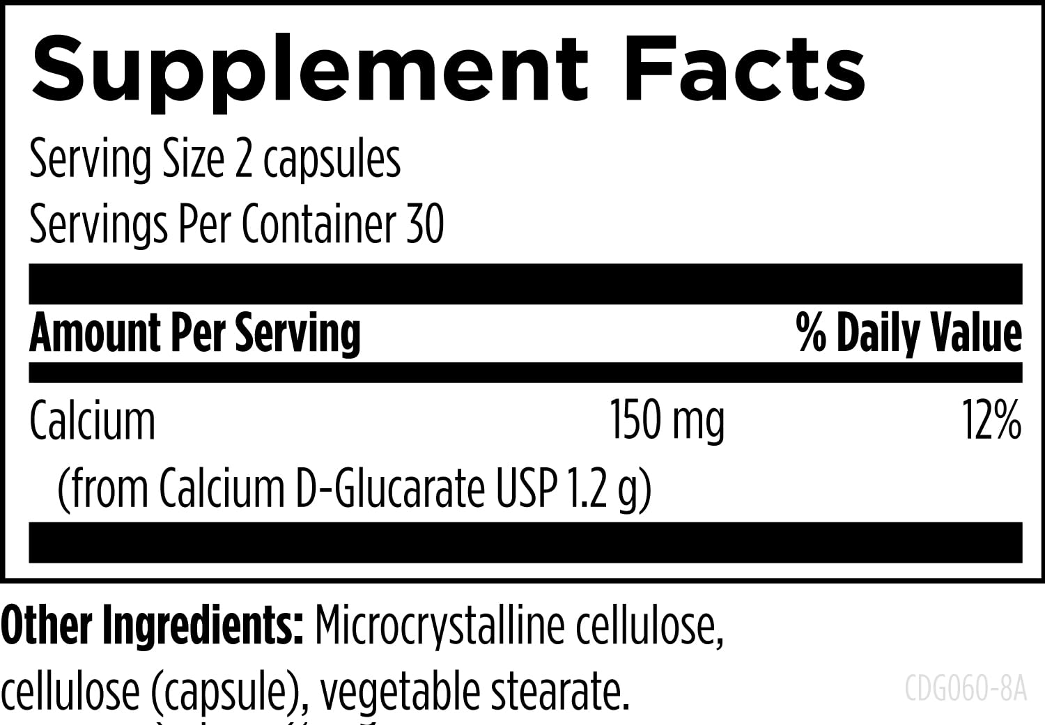 Calcium D-Glucarate