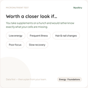 Micronutrient Test