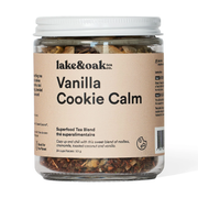 Lake and Oak Vanilla Cookie Calm superfood tea blend, 50 g