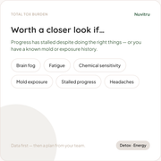 Total Tox Burden